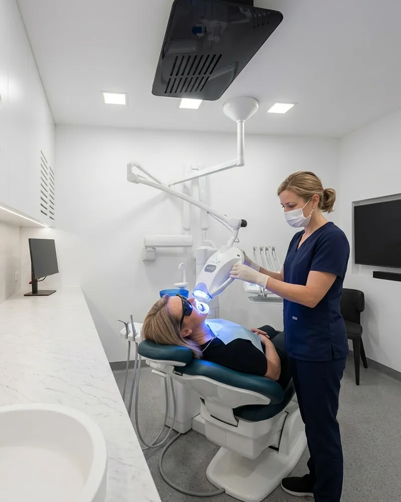 Teeth Whitening by Dentist
